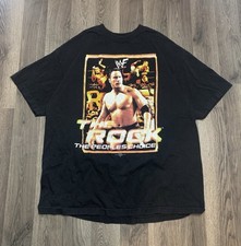 Vintage 1999 The Rock The Peoples Champ WWF Wrestling Shirt