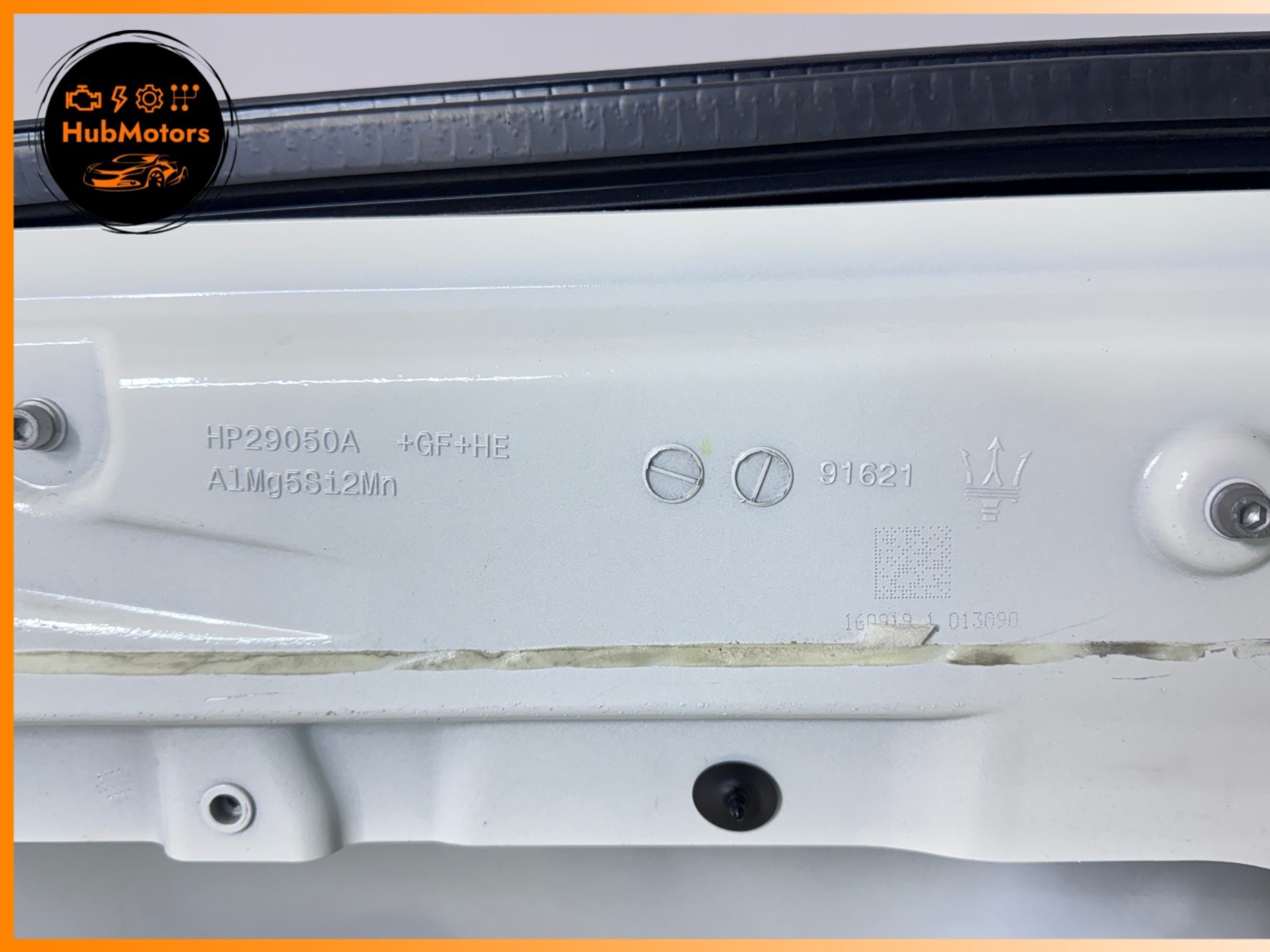 17-24 Maserati Levante S M161 Front Right Passenger Side Door Shell White OEM