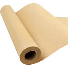 15x400 Brown Kraft Paper Roll for Wrapping Packing Moving Gifts Crafts Wall