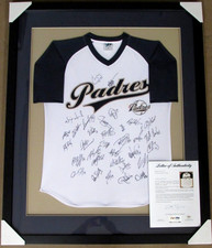 2011 Team Signed San Diego Padres Jersey (33 Sigs) Anthony Rizzo Rookie Auto PSA