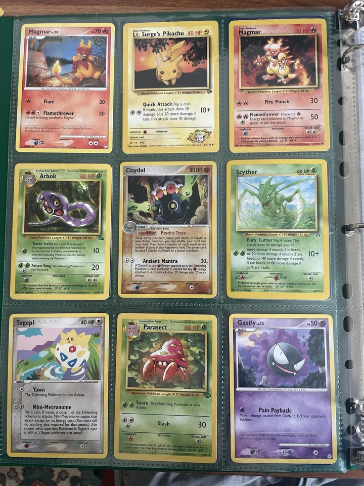 Pokemon TCG Vintage Card Binder Lot #3 1995-2008 Generations 1-4 + Energy - Image 2 of 4