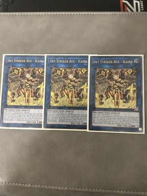 Yu-Gi-Oh! OTS 11 Sky Striker Ace - Kaina OP11-EN002 - Ultimate Rare - NM x3
