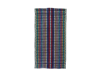 Ross Frottee Handtuch Frottier Schwarz Bunt Multicolor Baumwolle 50x100 cm