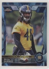 2015 Topps Chrome Rookies Hot Box Blue Diamond Refractor Bud Dupree Alvin n1u