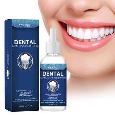 3PCS Oralhoe Dental Care Solution Cavity Healing Gum Repair Dental Armor Oral