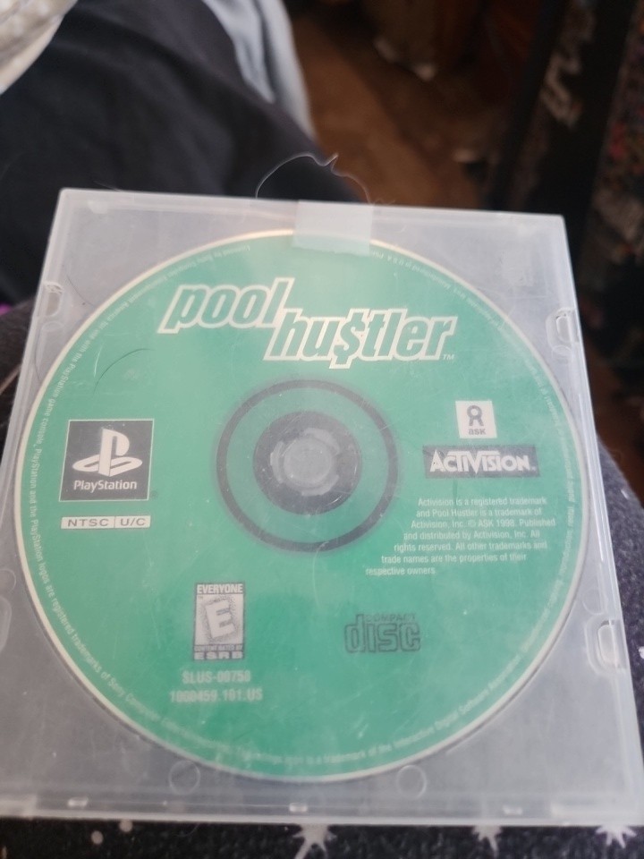 Pool Hustler - Sony PlayStation 1 - PS1 -  *Disc Only*