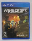 Minecraft (PlayStation 4, EDITION 2014) PS4 GOOD!!!