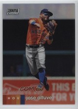 2020 Topps Stadium Club Chrome Refractor Jose Altuve #278 04br