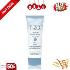 TIZO 2 Mineral Sunscreen SPF 40 Non-Tinted Facial Sunblock 1.75oz