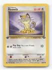 Pokemon TCG - Meowth 56/64 Moderately Played Common Jungle 1st Edition