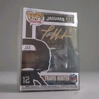 Travis Hunter Signed Funko Pop Jacksonville Jaguars 2024 HEISMAN PC COA w/case