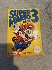 Super Mario Bros 3 Nintendo NES Boxed Manual