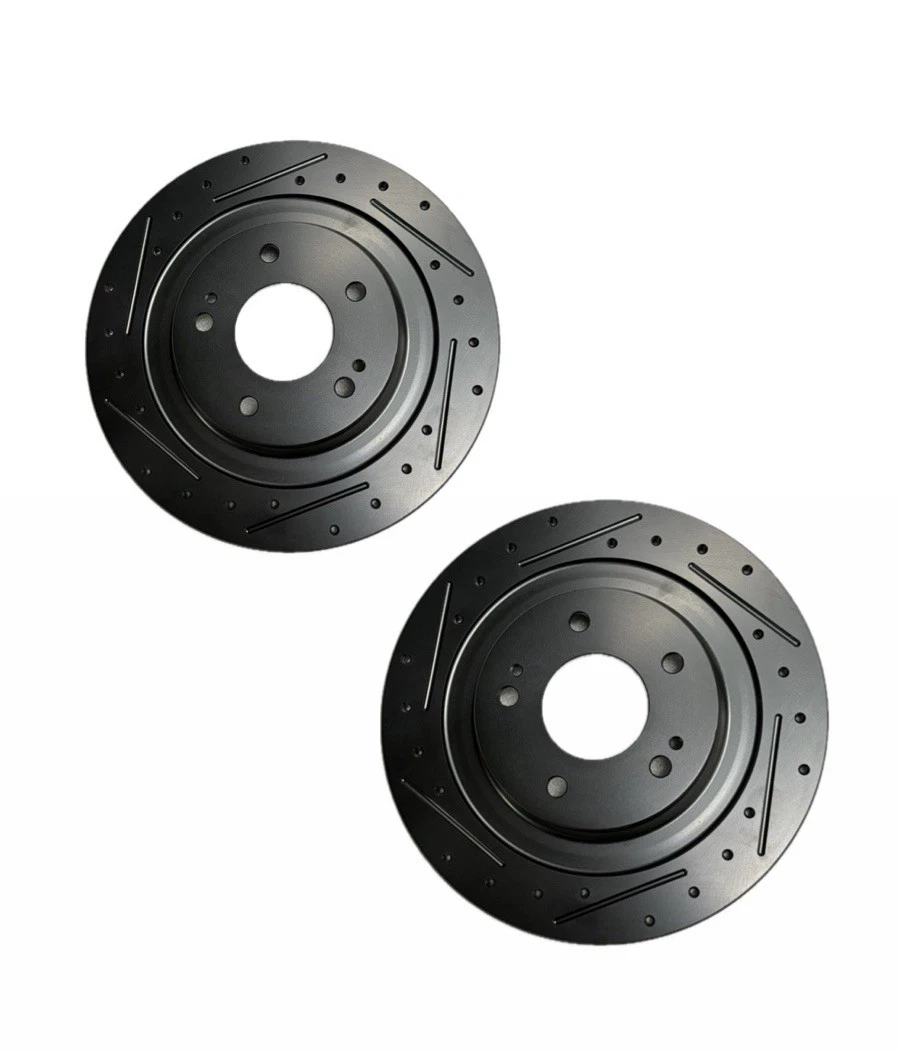 Rotor de freno ranurado y perforado Max Advanced Brakes SCB1044 Elite XDS foto 1