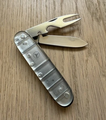 Vintage Mercedes-Benz Actros Werbemesser von Richartz Solingen Sammlermesser - Bild 1 von 4