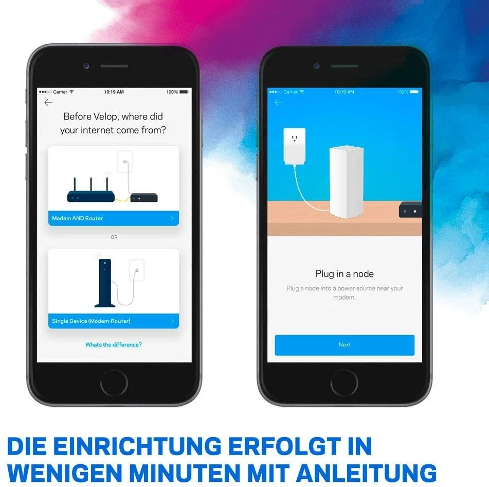 Linksys Velop Tri-Band Mesh Wi-Fi System - Immagine 2 di 4