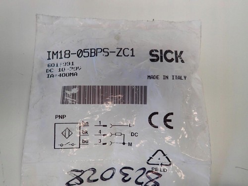 Inductive sensor SICK IM18-05BPS-ZC1, 6011991, 10-30 VDC, 400 mA/ NA1M 7712 - Picture 2 of 11