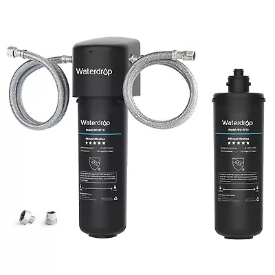 Waterdrop 10UA Under Sink Water Filter System AND Extra RF10 Water Filter