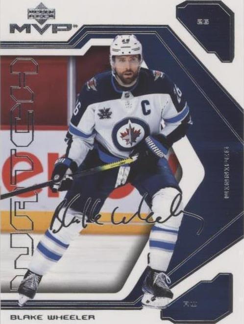 2021-22 Upper Deck MVP - Blake Wheeler #51 - 1 of 1