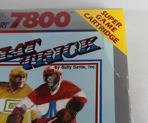 ATARI 7800 - HAT TRICK Video Game - SEALED - NIB - Shrinkwrapped - Picture 4 of 4
