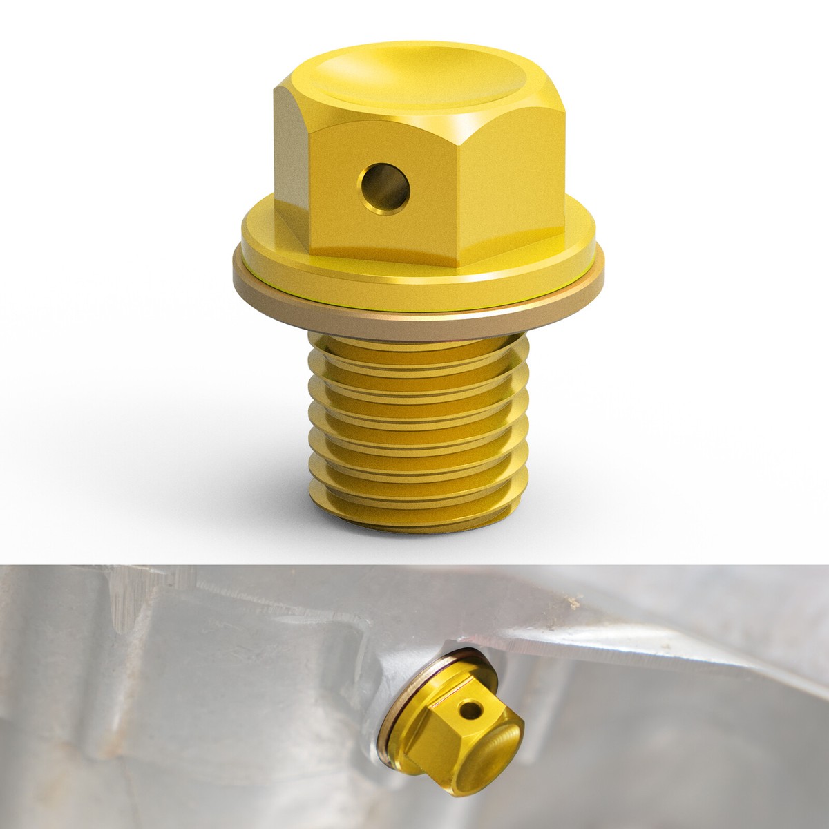 Oil Drain Plug w/ Washer For Honda CBR 1000RR 250RR 400R/RR 500R
