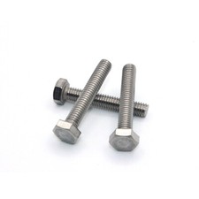 M8 HEX HEAD FULLY THREADED SET SCREWS BOLT STAINLESS STEEL A2 - DIN 933