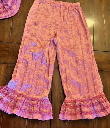 Disney Store Enchanted Giselle 2 piece pink pajama set Size medium 7-8 EUC - Picture 4 of 7