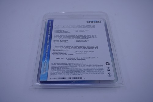 2 Crucial PC2-5300 (DDR2) 1 GB (2x 512 MB) SODIMM Kit PC2-5300 DDR2 Memory - Picture 2 of 3