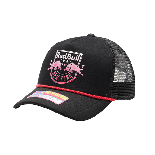 Gorra Snapback New York Red Bulls 'Atmosphere Trucker' de Fan Ink - Negra - MLS - Imagen 2 de 5