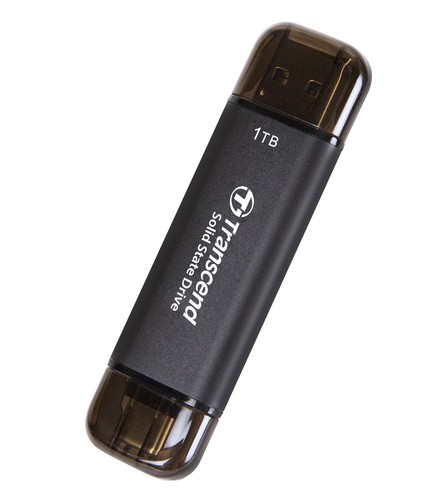 1TB Transcend ESD310C Dual USB Portable SSD (USB Type-A and Type-C)