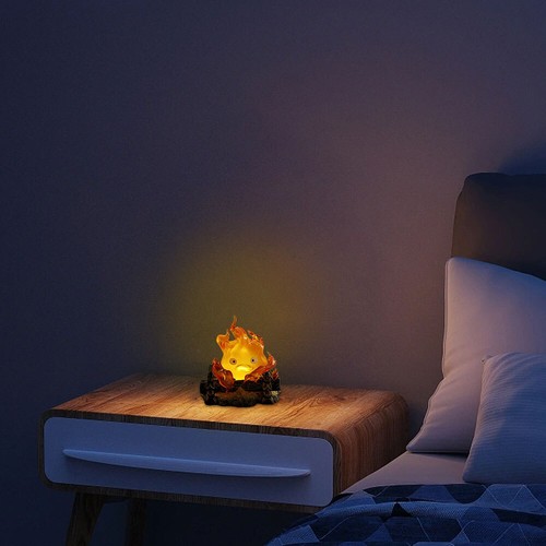 Calcifer Flame Night Light, Calcifer Lamp, Desktop Cute Flame Night Light 20BO - Picture 14 of 15