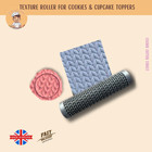 Cable Knit Wool Pattern Texture Roller (dough, clay, icing)