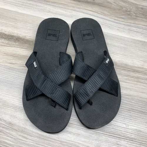 Teva Mush Kalea Sandal, Livy Black Womens Size 6 EU 37 - Picture 7 of 9