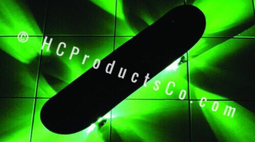 Remote Controlled Single Strip LED Light Kit For Skateboards 20 Colors & Motions - Picture 3 of 12