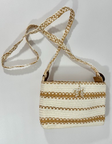 Capelli Strawworld Woven Straw Shoulder Bag Handbag Purse Starfish Beach Travel - Picture 4 of 11