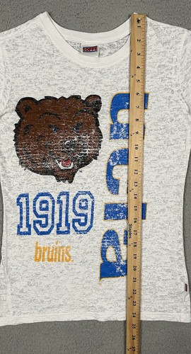 Vintage Soffe Women's UCLA Bruins See Trough Whit Top Size M - Picture 8 of 12