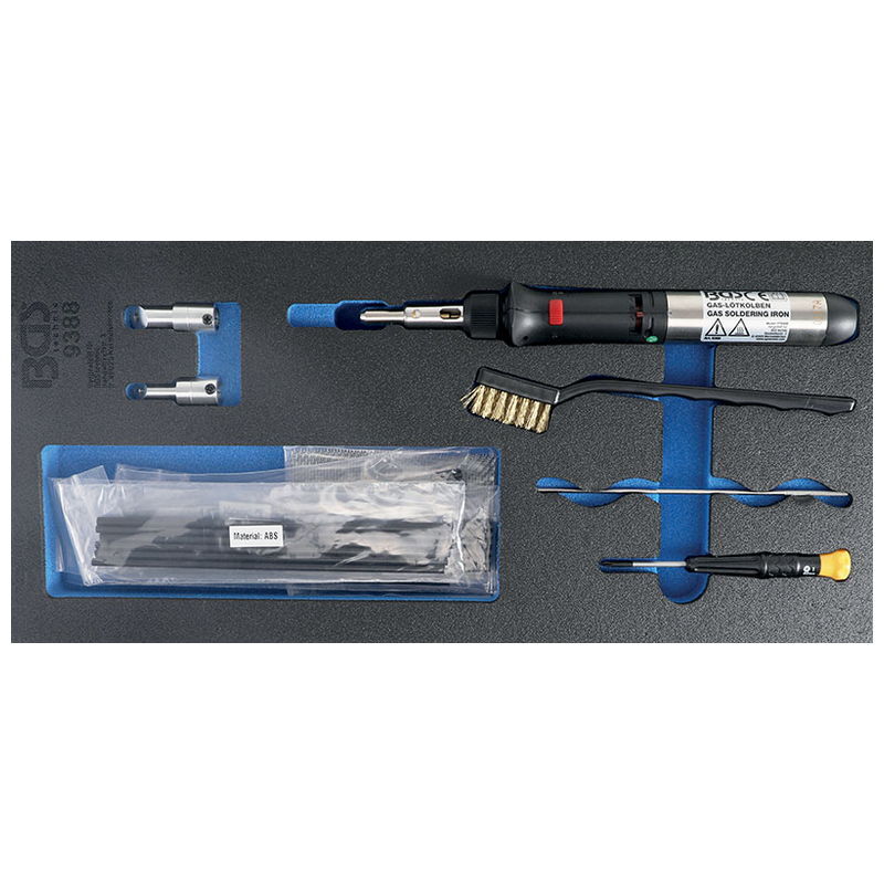 Kit BGS 9388: Saldatore a Gas per Riparare Plastica - Qualità BGS