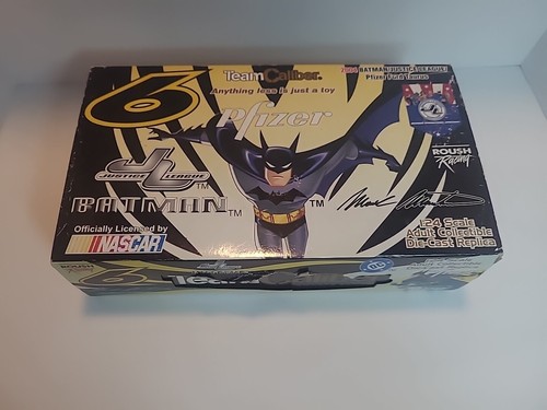 Autographed Nascar diecast 1:24 scale Mark Martin Batman Owners Series 1 of 7560 - Picture 20 of 23