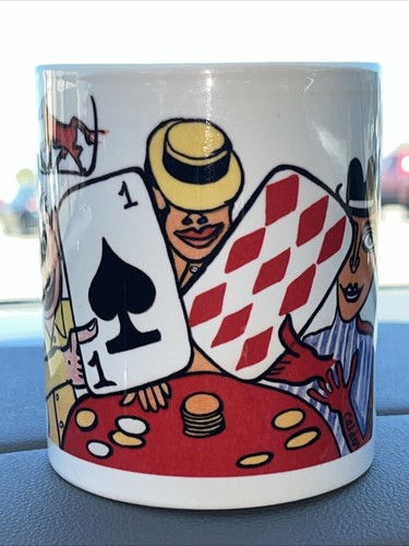Alexander Calder Coffee Cup Mug mobiles stabiles poker game Ace Of Spades 1974