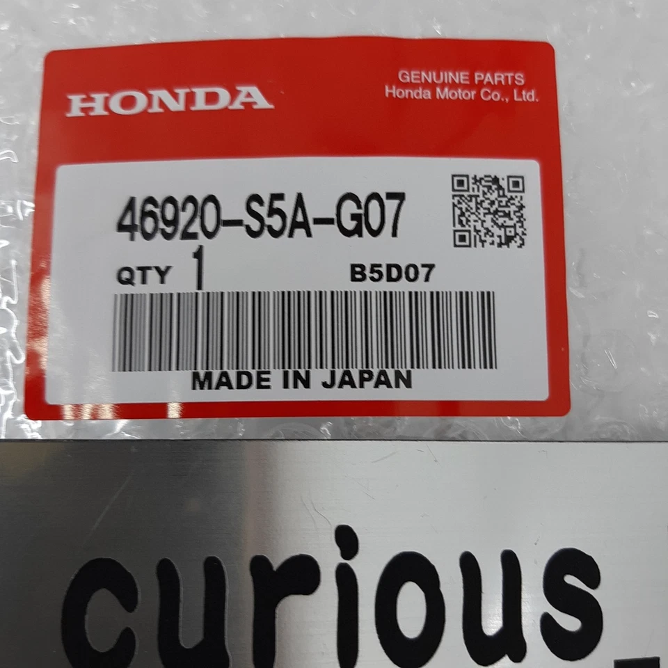 Cilindro maestro embrague HONDA OEM ACURA RSX INTEGRA LHD DC5 46920-S5A-G07 Foto 2 de 4