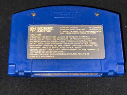 The World Is Not Enough (Nintendo 64, 2000) Cleaned Tested Authentic N64 - Picture 2 of 4