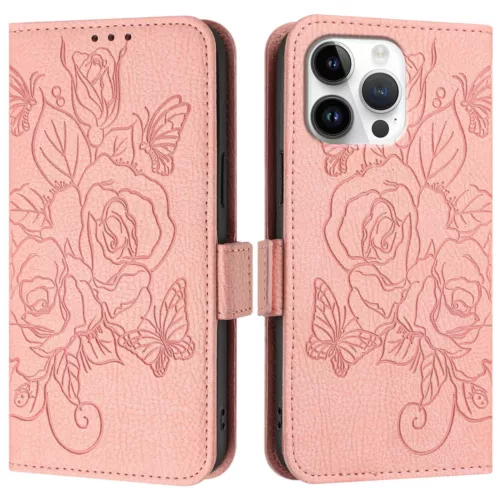 Luxury Leather Rose Wallet Cover Case for A55 A51 A73 M53 A54 A53 A52 A70 A50 - Picture 13 of 17