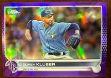 2022 Topps Chrome Update Baseball - Corey Kluber #USC-197 - Purple Refractor