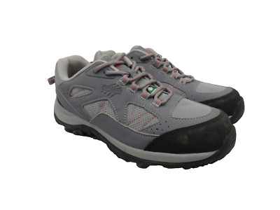 Aggressor Women's Steel Toe SP Safety Athletic Shoes 2501 Grey/Pink Size 8.5M