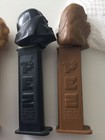4 PEZ DISPENSERS STAR WARS Characters 1997 Darth C3po Chewbacca Boba Fett — photo 6