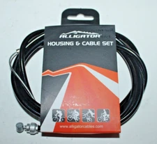 Universal Housing & Brake Cable Set 5mm 60x65" Black MTB Hybrid Free USA Shipper