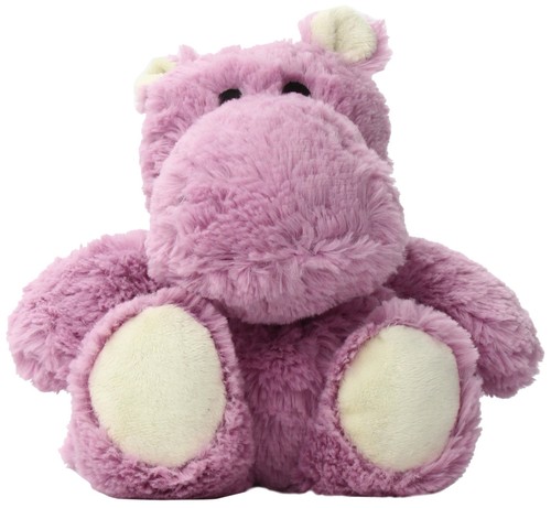 Intelex, Warmies Cozy Therapy Plush - Hippo - Picture 1 of 3