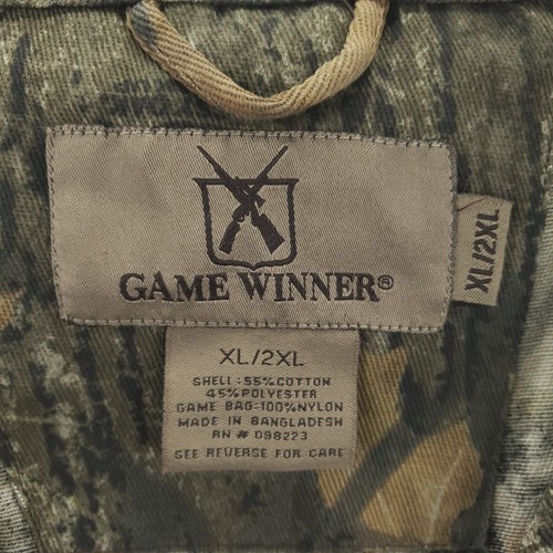 Game Winner Hunting Shooting Utility Vest Mens XL Cotton Mossy Oak Camouflage - Picture 4 of 8