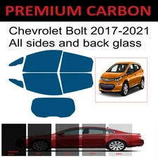 Premium Carbon Window Tint fits Chevrolet Bolt 2017-2021 precut tint