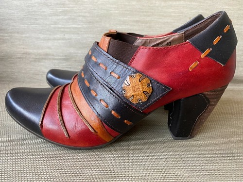 Spring Step Wondrous Women's Bootie Leather Shoes, Size 40 - Picture 6 of 12