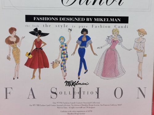 Retro Candi Couture Mikelman Hamilton Design Fashion Collection For 11.5" Doll - Picture 12 of 32
